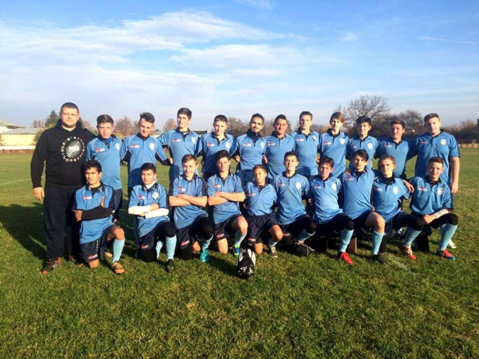 Echipa de rugby sub 16 ani CSȘ Gura Humorului, antrenor Andrei Varvaroi