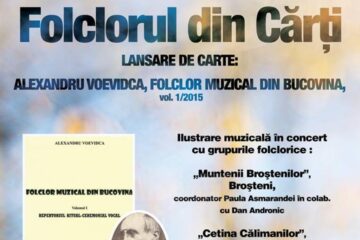 „Folclorul din cărți”, la Vatra Dornei