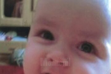 Fetița familiei Ungureanu, Diana Beatrice, care a murit din cauza meningitei