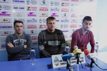 Cornel Căinari, Cristi Popovici și Toma Niga au prefațat meciul de duminică, cu Sepsi Sfântu Gheorghe
