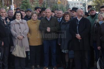 ALDE Suceava a început campania printr-un flashmob care a redat din oameni harta județului