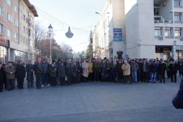 ALDE Suceava a început campania printr-un flashmob care a redat din oameni harta județului
