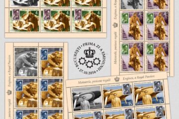 Emisiunea filatelică „Motoarele, pasiune regală”