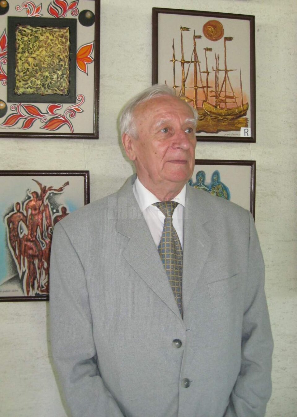 Artistul plastic humorean Radu Bercea