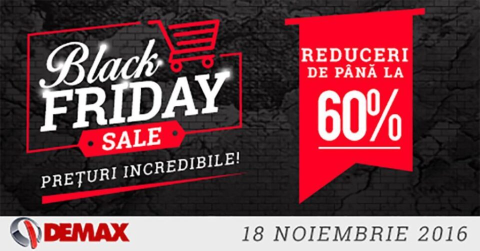 Black Friday în Bucovina prin Demax