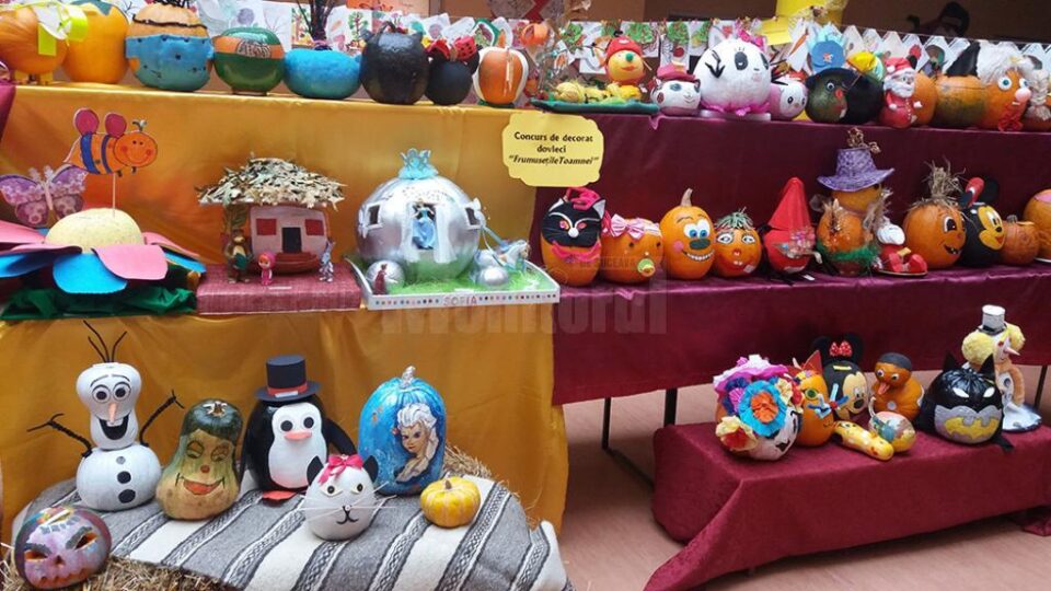 “Frumusețile toamnei”, expoziție la Grădinița „Sfântul Ioan cel Nou de la Suceava”