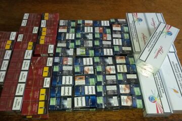 Țigările, în valoare de 2.400 de lei, au fost ridicate în vederea confiscării