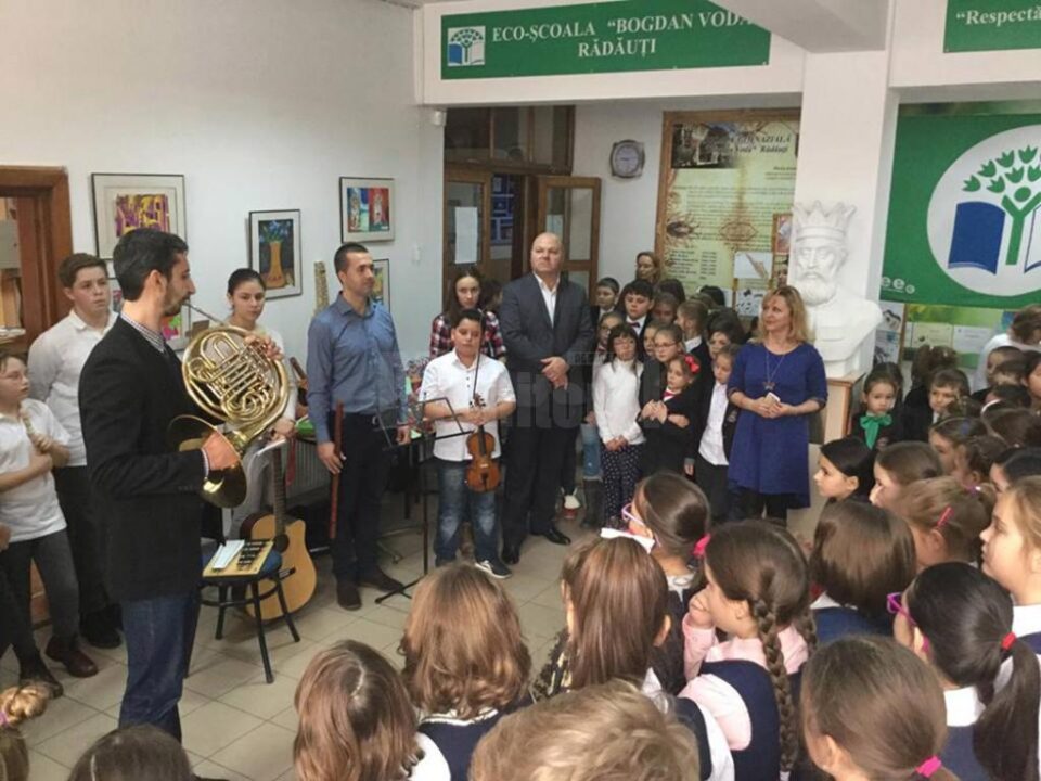 Proiect desfășurat la Școala Gimnazială „Bogdan Vodă” din municipiul Rădăuți