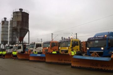 Verificarea pregatirilor pentru iarna a firmei de deszapezire a municipiului Suceava