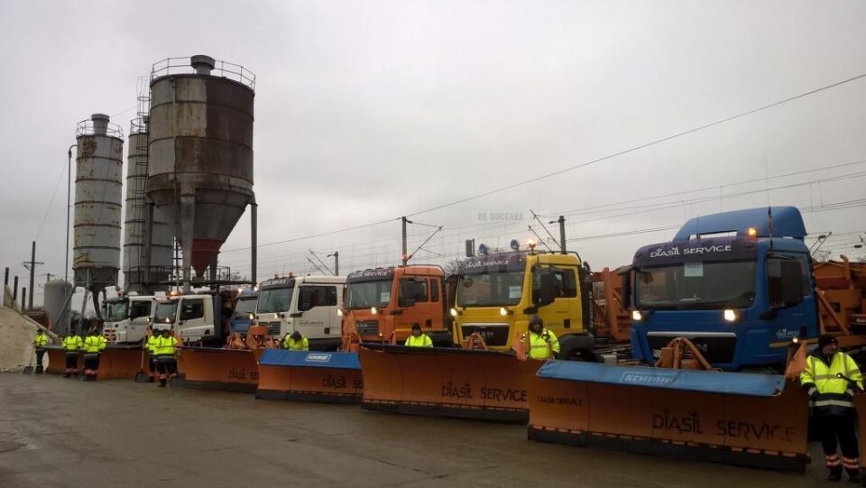 Verificarea pregatirilor pentru iarna a firmei de deszapezire a municipiului Suceava