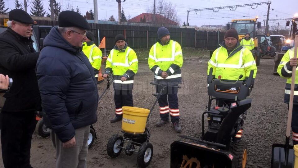 Verificarea pregatirilor pentru iarna a firmei de deszapezire a municipiului Suceava 2