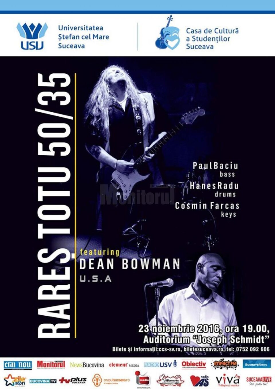 Concert de blues cu Rareș Totu