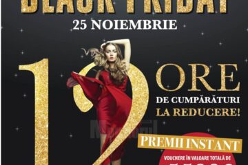 Reduceri de până la 80% și tombolă cu premii, de Black Friday, la Shopping City Suceava