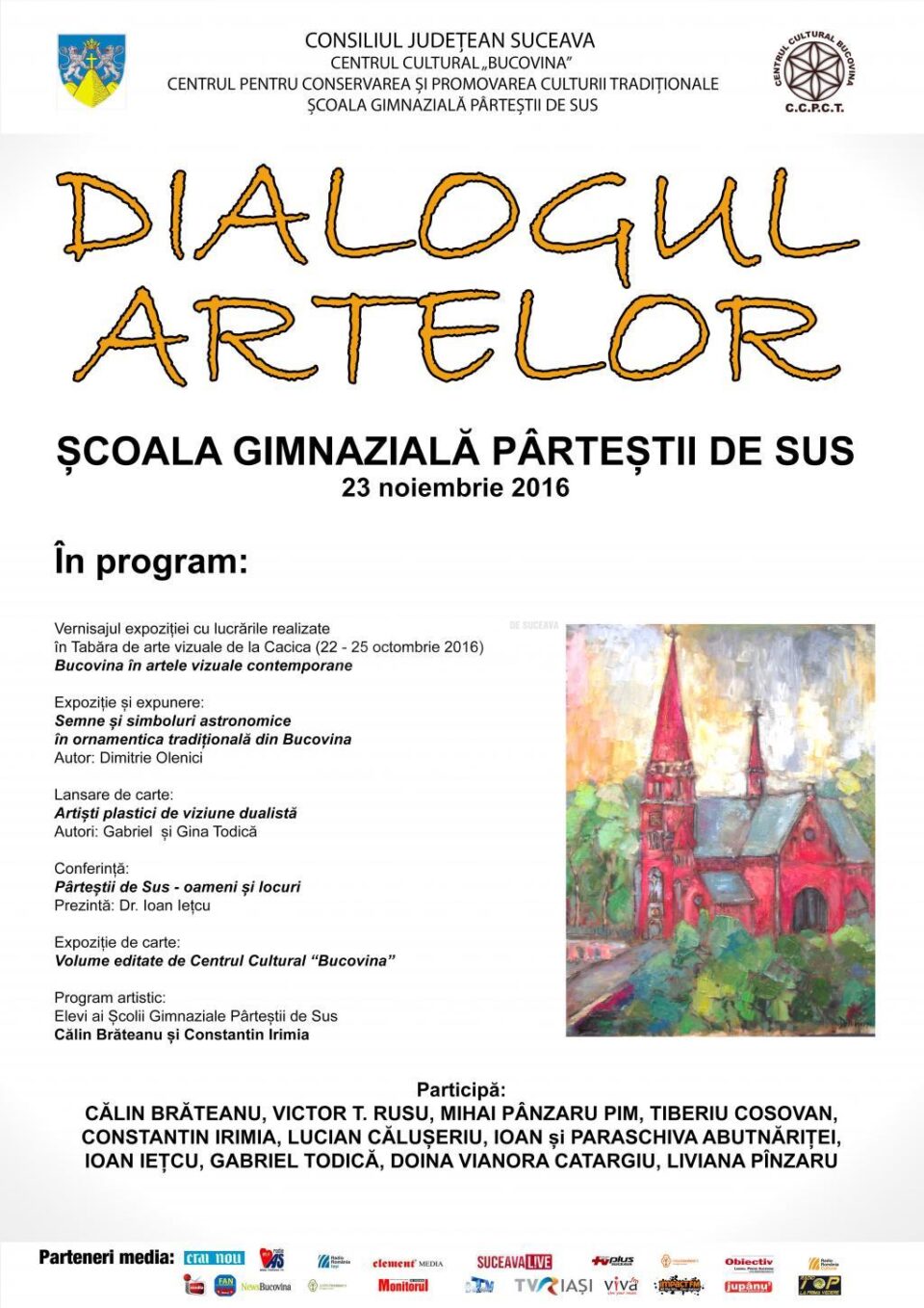 „Dialogul Artelor”, la Pârteștii de Sus