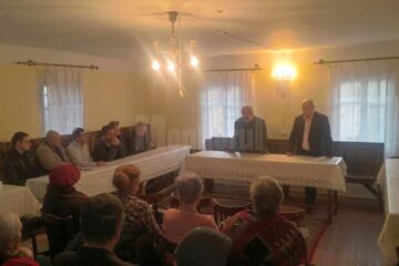 Silviu Vexler și Sorin Golda, la Comunitatea Evreilor din Suceava