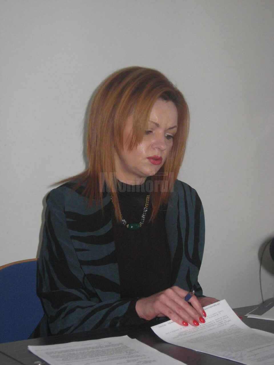 Mirela Adomnicăi, directorul executiv al Agenției Județene de Ocupare a Forței de Muncă Suceava
