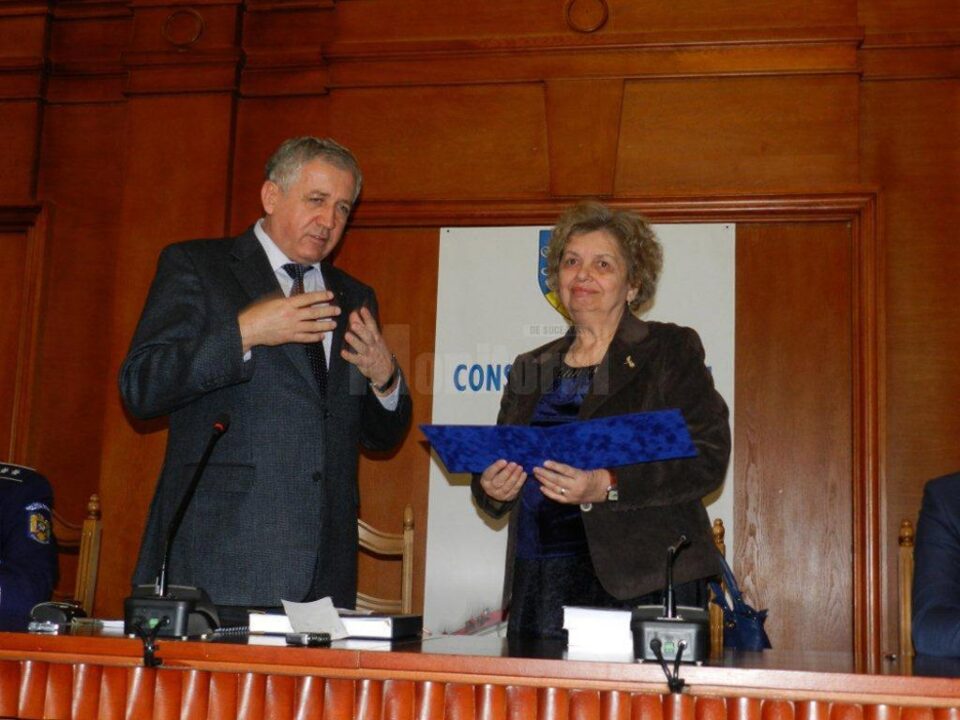 Doina Cernica a fost inclusă în Cartea de Onoare a Valorilor Bucovinene