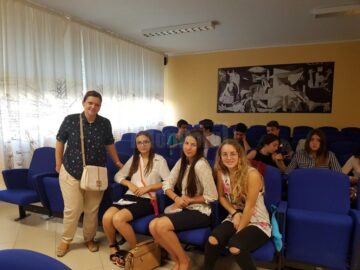 Reprezentații Liceului „Mihai Eminescu” Dumbrăveni au participat la o vizită de schimb în cadrul proiectului „Forensics and Creative Theatre”