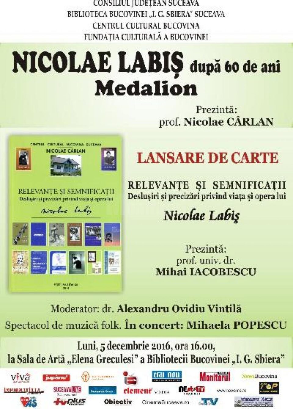 Medalion „Nicolae Labiș după 60 de ani”