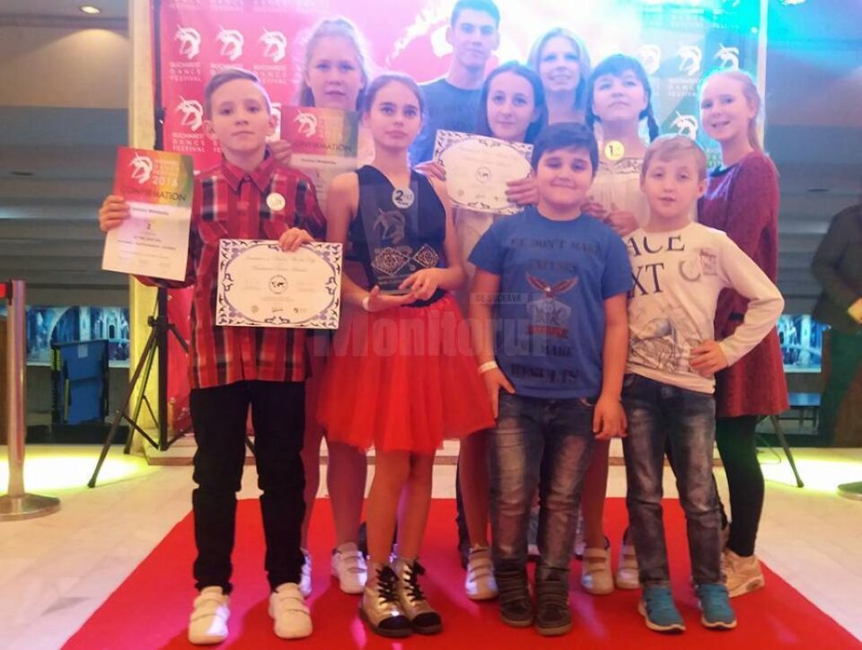 Copiii de la Clubul Sportiv Invictus Moldovița