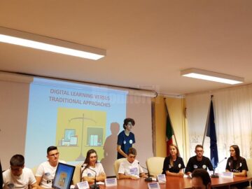 Reprezentații Liceului „Mihai Eminescu” Dumbrăveni au participat la o vizită de schimb în cadrul proiectului „Forensics and Creative Theatre”