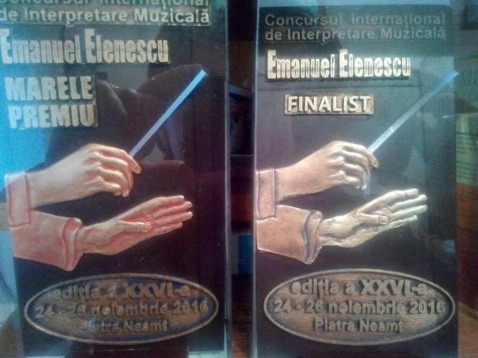 Alexandru Cozaciuc a câștigat marele premiu al Concursului Internațional de Interpretare Muzicală și Coregrafie „Emanuel Elenescu”