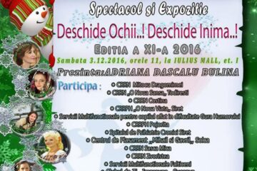 Spectacolul ,,Deschide ochii! Deschide inima!”, ediția a XI-a, la Iulius Mall Suceava
