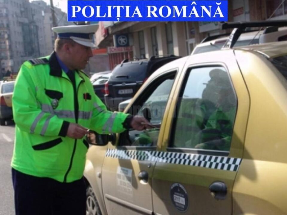 Control printre taximetriștii suceveni