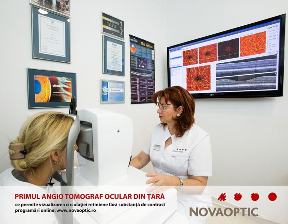 Primul angio-tomograf ocular din țară, achiziționat de Clinica Oftalmologică Novaoptic