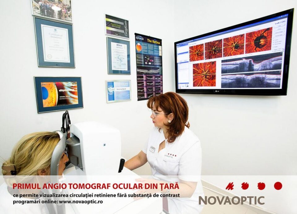 Primul angio-tomograf ocular din țară, achiziționat de Clinica Oftalmologică Novaoptic