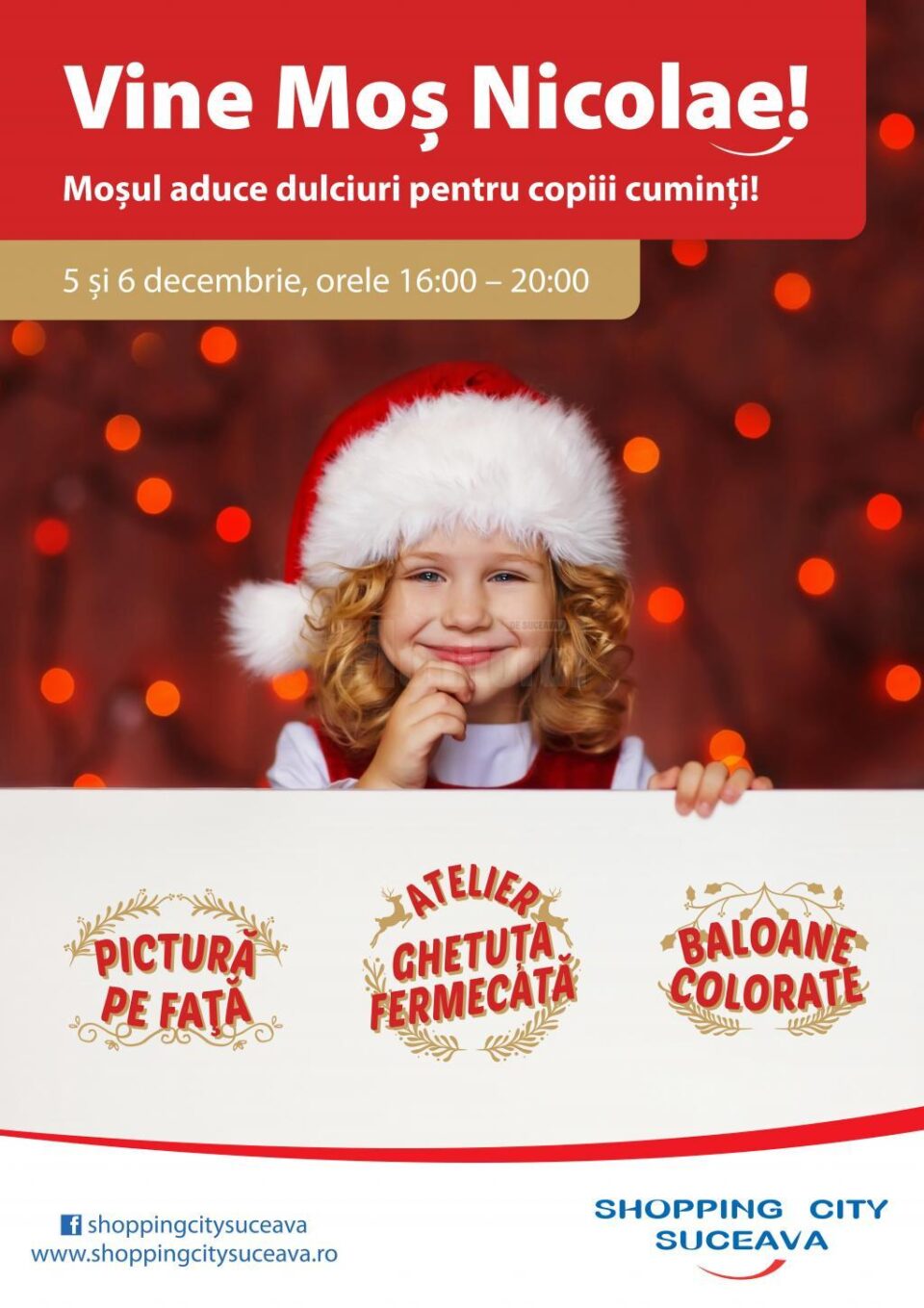 Mos Nicolae la Shopping City Suceava