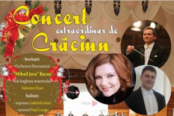 Concert extraordinar de Crăciun cu Orchestra filarmonicii „Mihail Jora” din Bacău