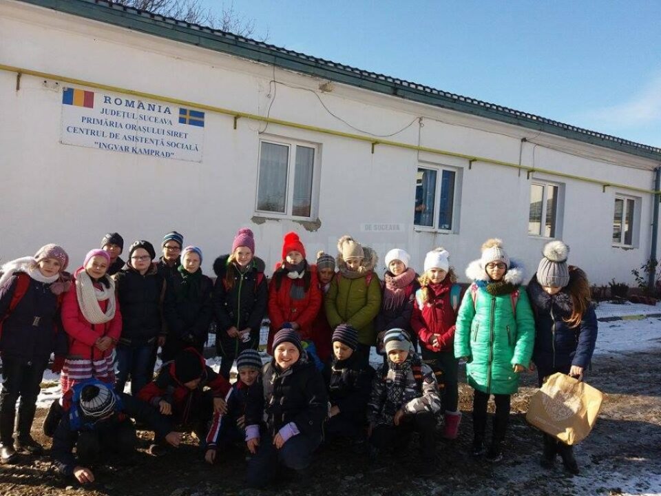 Daruri de suflet pentru bătrânii de la Centrul de Îngrijire „Ingvar Kamprad” Siret