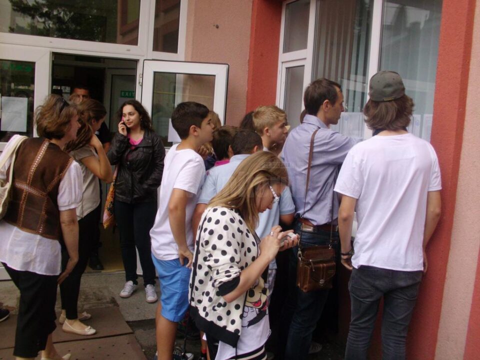 Elevi la Evaluarea Națională