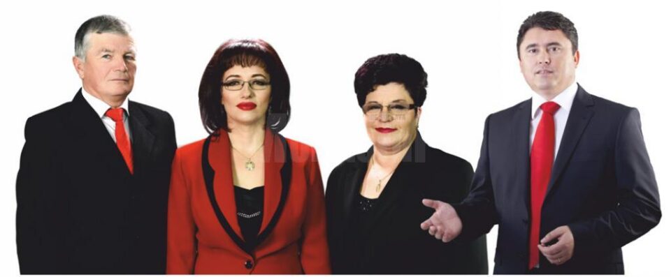 Ghervazen Longher, alături de echipa propusă de Uniunea Polonezilor din România