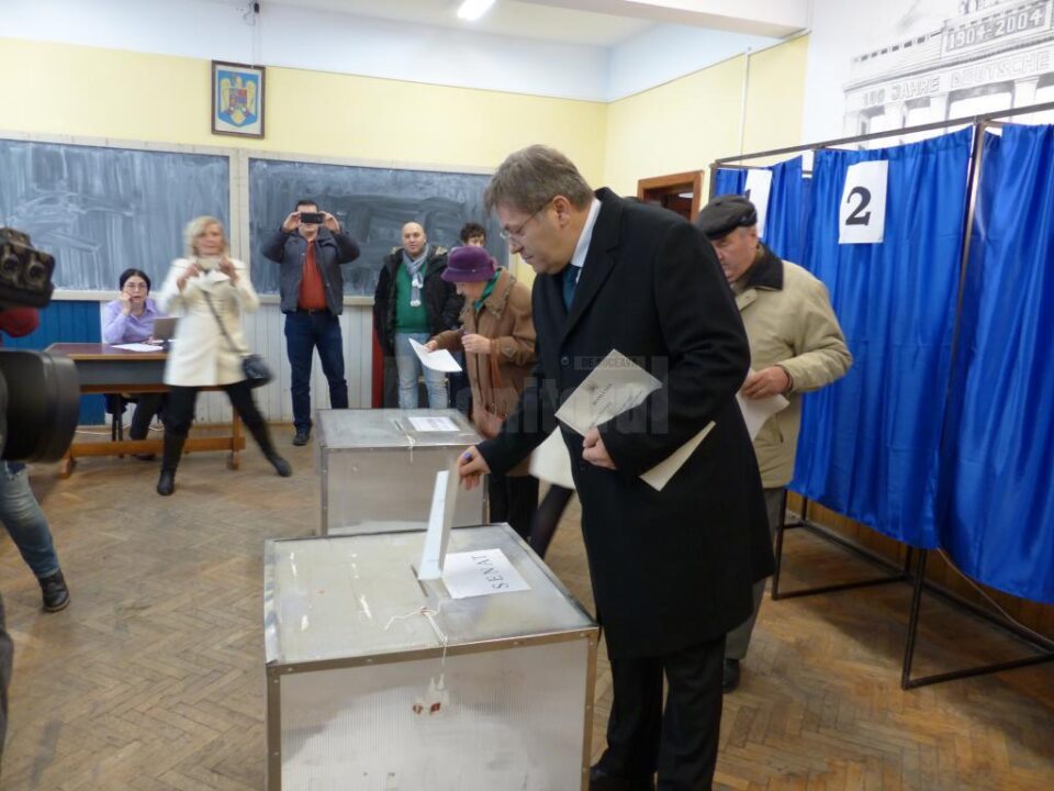 Corneliu Popovici a votat pentru suceveni noi în Parlamentul României