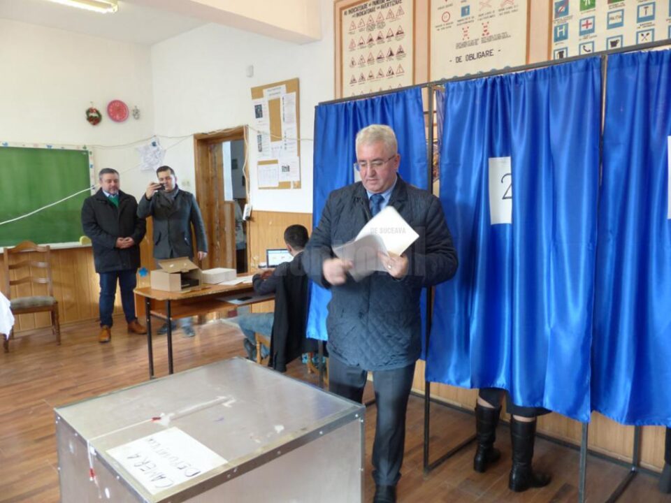 Ion Lungu a votat pentru continuarea dezvoltării orașului și a județului