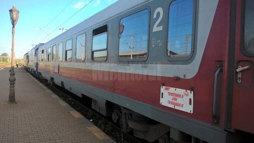 Trenurile de lung parcurs spre Timișoara au tarife reduse aproape la jumătate pe distanța Suceava – Cluj-Napoca