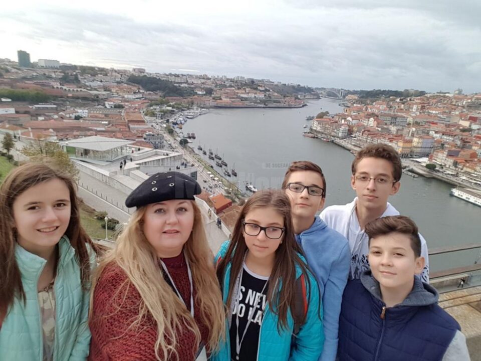 Elevi ai Școlii Gimnaziale Nr. 4 Suceava, în Portugalia printr-un proiect european