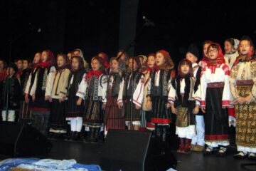 Spectacol de Crăciun, oferit de elevii de la Palatul Copiilor