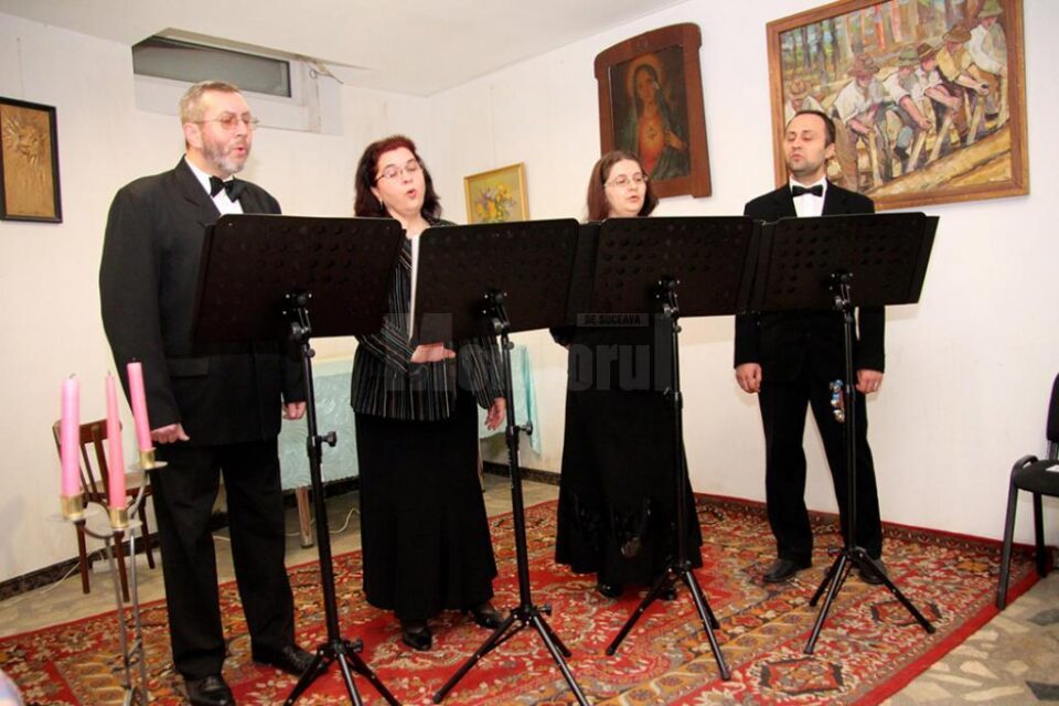 Cvartetul vocal „Cantabile” al Colegiului de Artă „Ciprian Porumbescu” Suceava