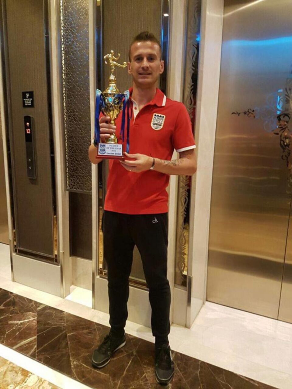 Lucian Goian a fost recompensat de fanii echipei din India