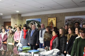 Delegația țărilor participante la proiectul Erasmus Plus, la întâlnirea cu conducerea municipalității sucevene