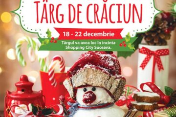 Târg de Crăciun, la Shopping City Suceava