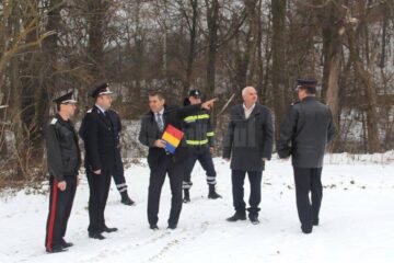 Primăria Siret a predat terenul pe care va fi amenajat centrul de pregătire pentru pompieri