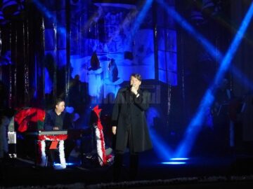Fuego, aplaudat la scenă deschisă la Suceava, după concertul „Zăpezile de altădată”