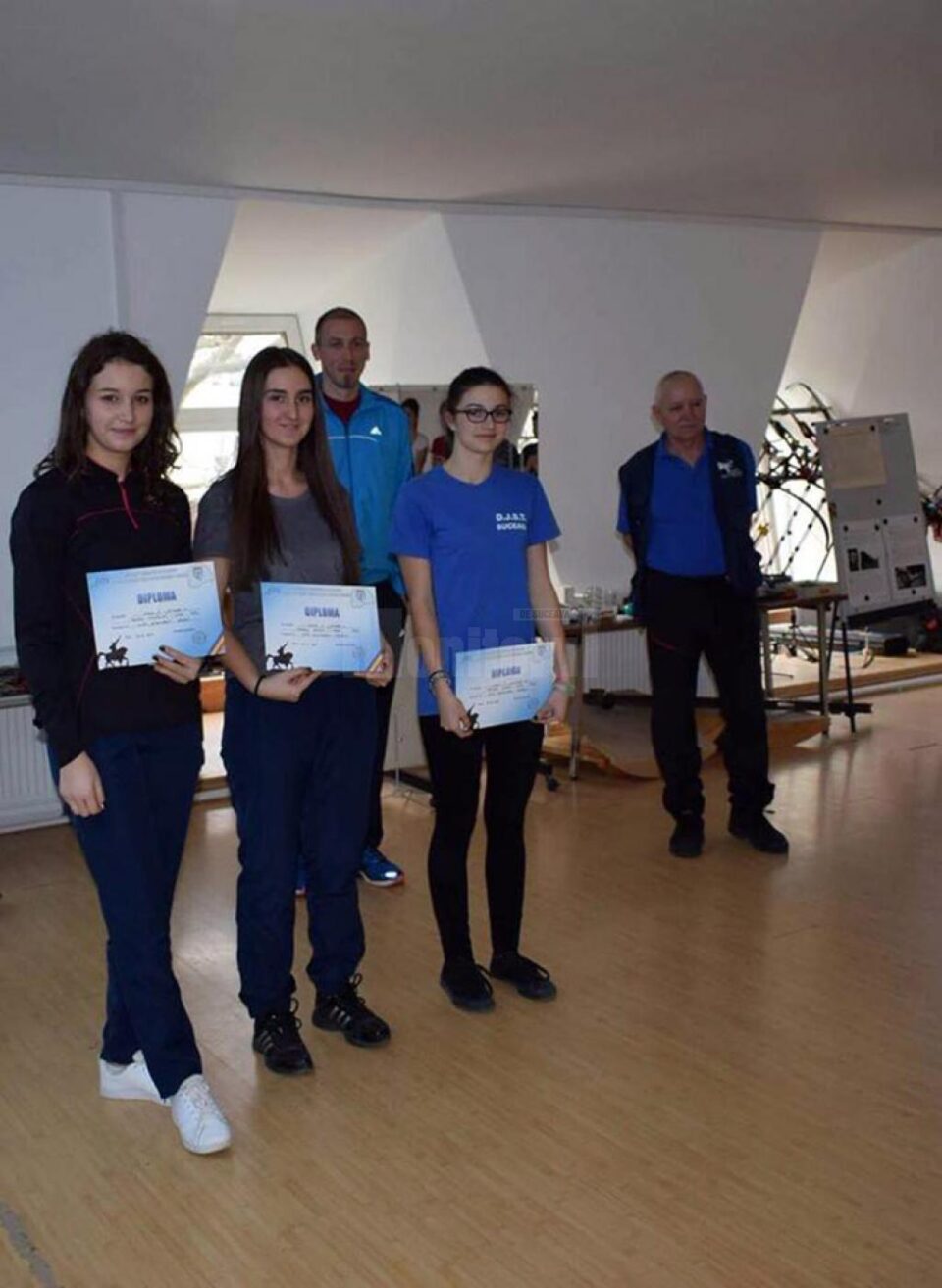 Performerele clubului CS Rădăuți la concursul de zilele trecute, toate trei fiind în loturile naționale