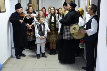 Redacția Monitorului de Suceava a primit colindători de la Mitocu Dragomirnei