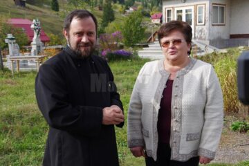 Preotul Dan Ceredeev și soția sa, Daniela-Luminița
