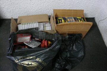 Articole pirotehnice confiscate de jandarmi